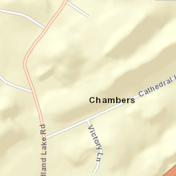 Chambers Alabama Street Map