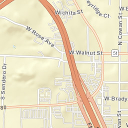 400-408 North Trenchard Street, Decatur Street Map