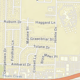 2101-2103 Malone Street, Denton, TX Street Map
