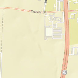 Texas 24 Commerce TX 75428 America Street Map