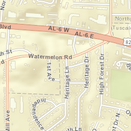 Heritage Hills Alabama Street Map
