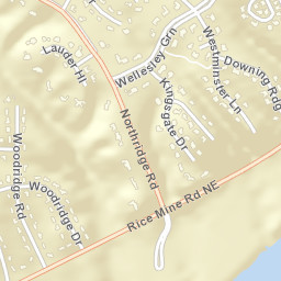 Wood Ridge Alabama Street Map