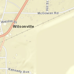 Wilsonville Alabama Street Map