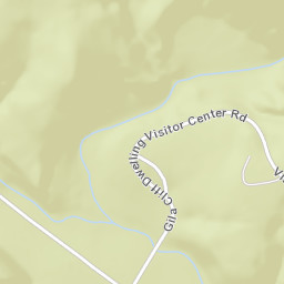 Gila Cliff Dwelling Visitor Center Road Street Map