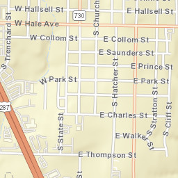 398 East Collom Street, Decatur, TX 76234 Street Map