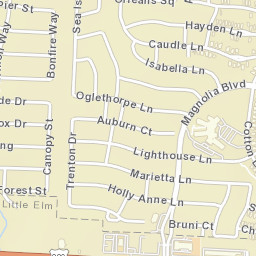 Magnolia Boulevard, Aubrey, TX 76227, USA Street Map
