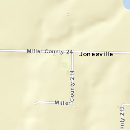 Jonesville Arkansas Street Map