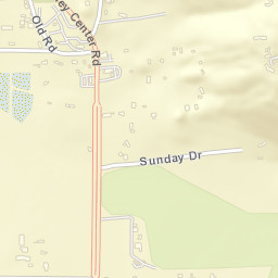 Valley Center California Street Map