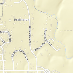 2200-2212 Overland Dr, Bridgeport, TX Street Map