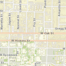 1310 Scripture Street, Denton, TX 76201 Street Map