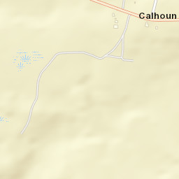 Calhoun Arkansas Street Map