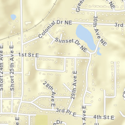 Altamont Alabama Street Map