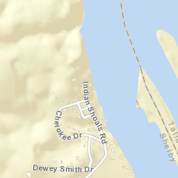 Indian Shoals Alabama Street Map