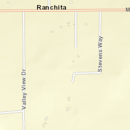Ranchita California Street Map