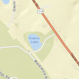 200-298 Park Road 61 Jacksboro TX Street Map