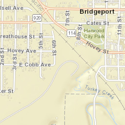 700-798 Halsell Avenue, Bridgeport, TX Street Map
