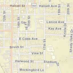 1511-1517 Vine St Bridgeport TX Street Map