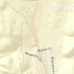 Maylene Alabama Street Map