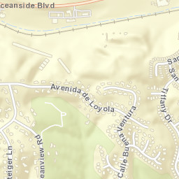 Talich California Street Map