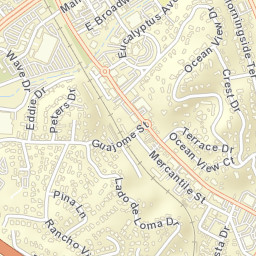 Vista California Street Map
