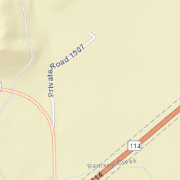 Highway 114, Bridgeport, TX 76426, USA Street Map