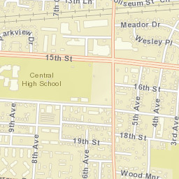 Parkview Alabama Street Map