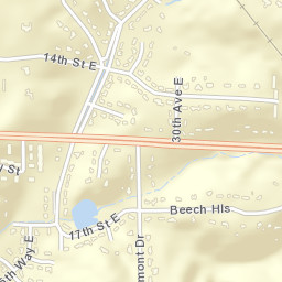 Claymont Alabama Street Map