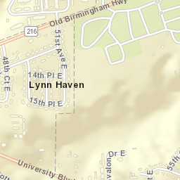 Lynn Haven Alabama Street Map