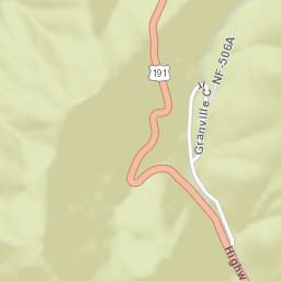 Granville Arizona Street Map