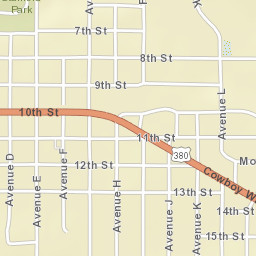 Ave G, Plains, TX 79355, USA Street Map