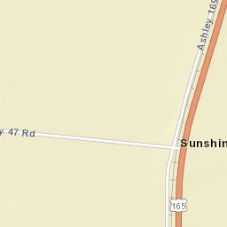 Sunshine Arkansas Street Map