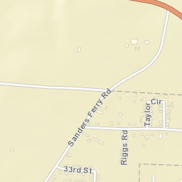 Taylor Circle Alabama Street Map