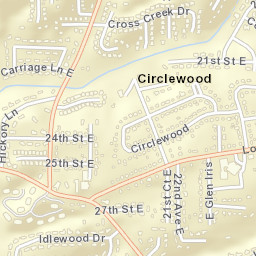Bar Wayne Circle Alabama Street Map