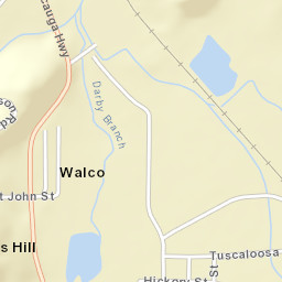 Walco Alabama Street Map