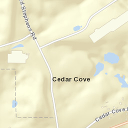 Cedar Cove Alabama Street Map