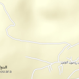 Caza de Bent Jbaïl Street Map