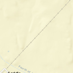 Saddle Arizona Street Map