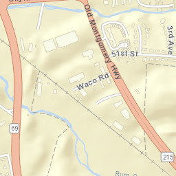 Dixon Manor Alabama Street Map