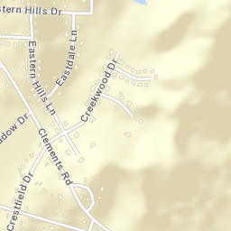 Hazelhurst Alabama Street Map