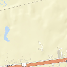 Old US Highway 67, Sulphur Springs, TX Street Map