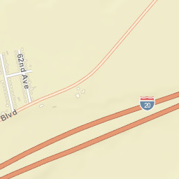 Kings Acres Alabama Street Map