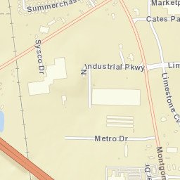 Dargin Alabama Street Map