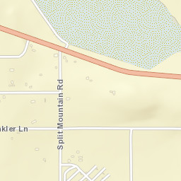 Ocotillo Wells California Street Map