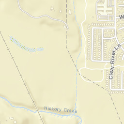 8213 Winding Stream Lane Denton TX Street Map