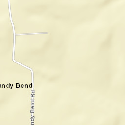 Sandy Bend Arkansas Street Map