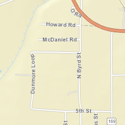 1856-1998 Dunmore Loop, Crossett, AR Street Map
