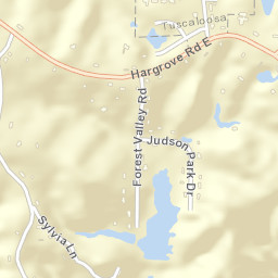 Judson Park Alabama Street Map