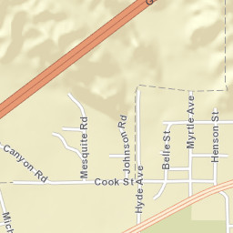 CanAm Highway, Truth or Consequences, NM Street Map