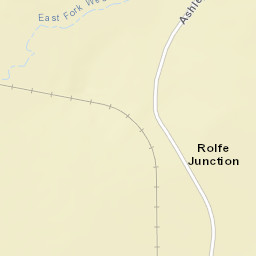 Rolfe Junction Arkansas Street Map