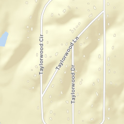 Taylorwood Estates Alabama Street Map